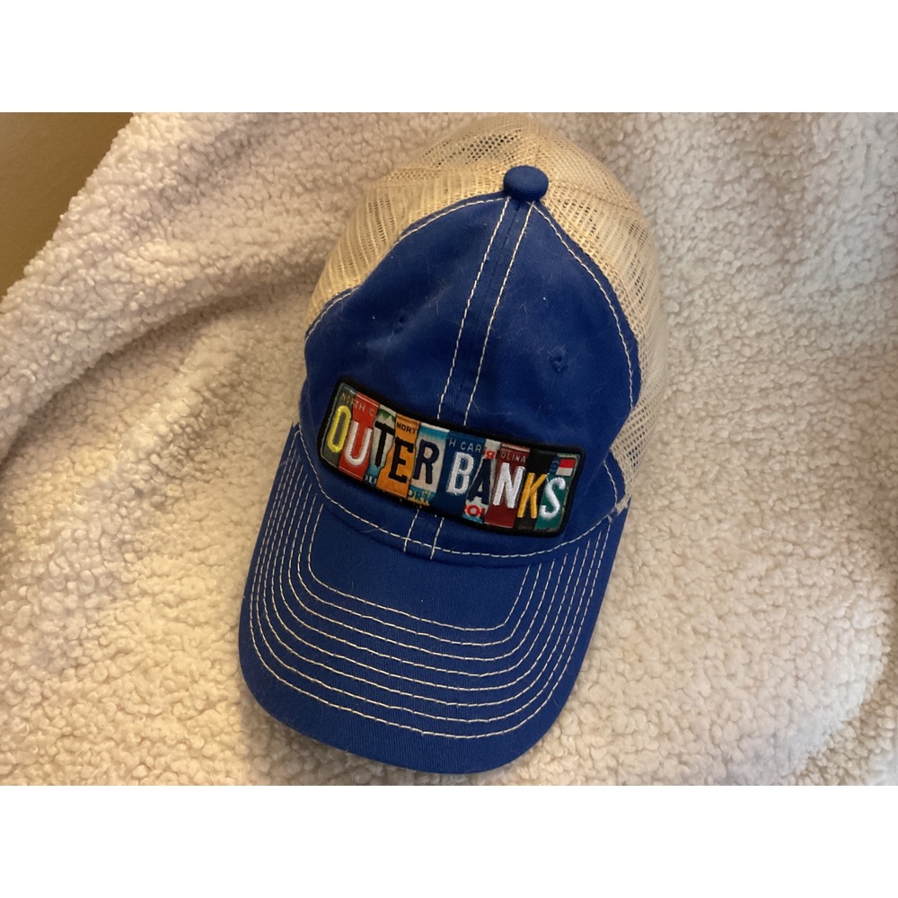 Outer Banks North Carolina Trucker Hat Snapback License Plate Patch‎ Cap
